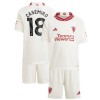 Officiële Voetbalshirt + Korte Broek Manchester United Casemiro 18 Derde 2023-24 - Kids